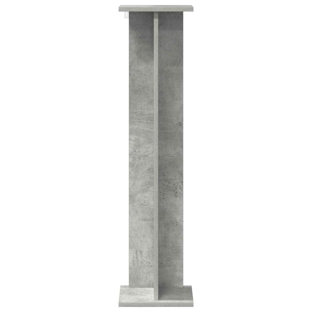 Plant Stand Concrete Grey 25 x 25.5 x 100.5 cm Particleboard