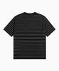 Peulonteuakaibeulaeb Arch Striped Short Sleeve T-Shirt [Black]