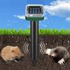 4-20Pcs Solar Mole Repeller Ultrasonic Animal Repellent Outdoor Garden Yard Bird Mouse Rodent Chaser Deterrent Pest Control Tool