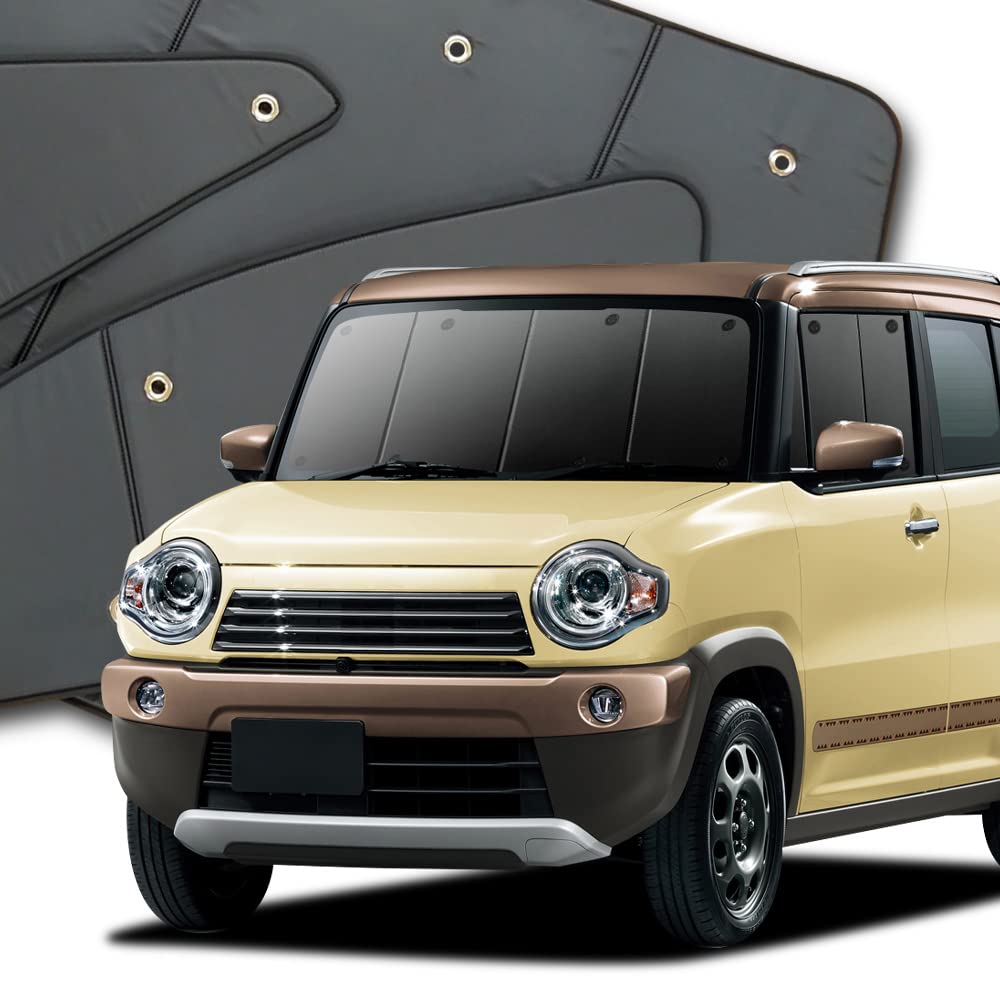 

J STYLE Солнцезащитный экран для штор для Hustler для автомобильного кемпинга, конфиденциальности, солнцезащитный экран для переднего стекла MR31S/MR41S, аксессуары, (Код товара 01s-g010-fu)