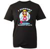 I Support Unisexs Sports Unisex Tshirt Black Sarcasm Graphic Tee Gift For Him Uk