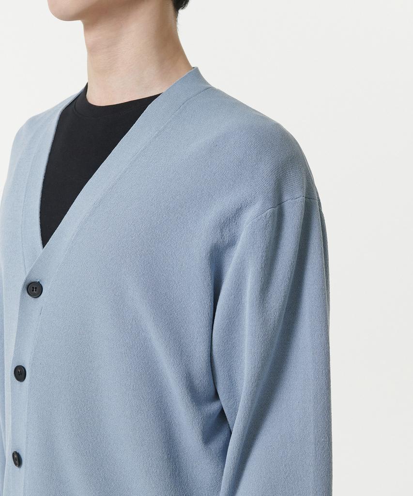 Musinsa Standard Cool Touch Essential Cardigan [Sky Blue]