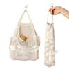 Kitchen Onion, Ginger, Garlic Grid Storage Bag Wall-mounted Fruit and Vegetable Multi-purpose Storage Bag Household Large-capacity Breathable Mesh