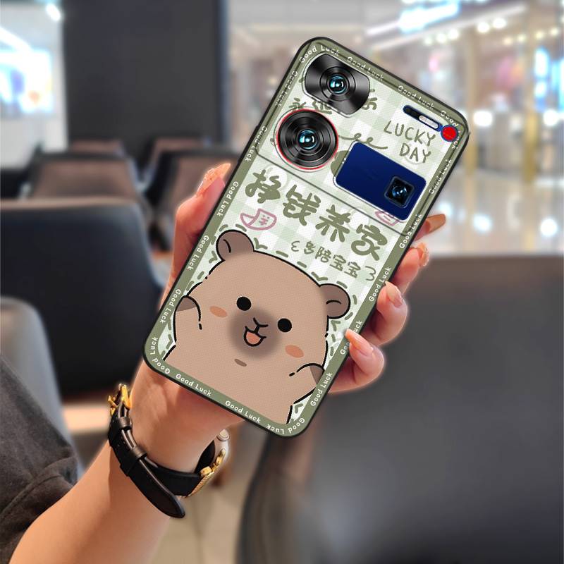 Nárazuvzdorné pouzdro na telefon Pouzdro na telefon Pro ZTE Nubia Z60 Ultra TPU Graffiti Módní design Pár Ochranné Protiprachové Roztomilé