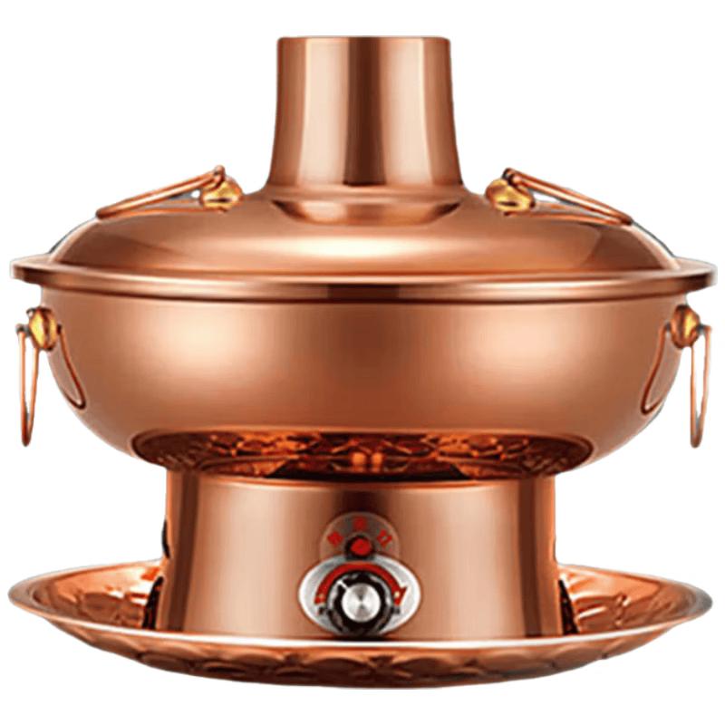Zhouyue Hengsheng Electric & Charcoal Pure Copper Hot Pot