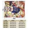 Anime Record Of Ragnarok Blankets Fleece  Cozy Ultra-Soft Throw Blanket for Sofa Plush Thin Quilt