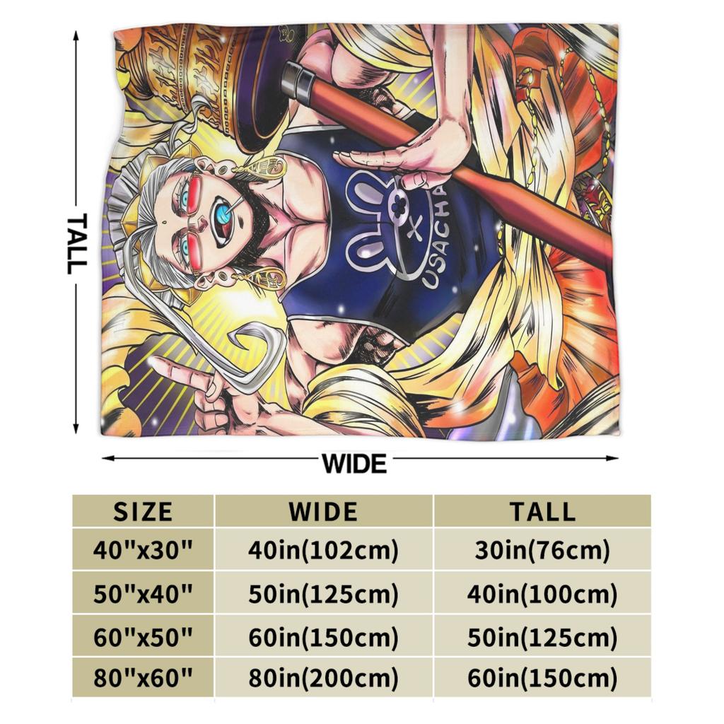 Anime Record Of Ragnarok Blankets Fleece  Cozy Ultra-Soft Throw Blanket for Sofa Plush Thin Quilt