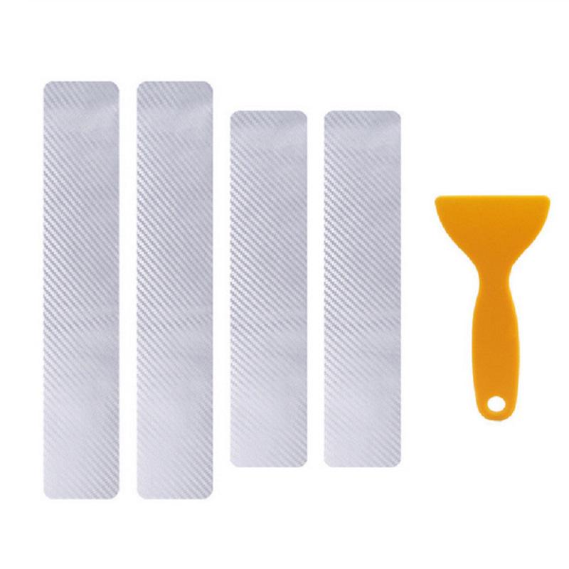 

Автомобильные аксессуары, противоударные наклейки на пороги, защита от царапин для Volkswagen vw Jetta Golf 7 5 6 Passat Phaeton 4.2 EOS 3.2 серебряный