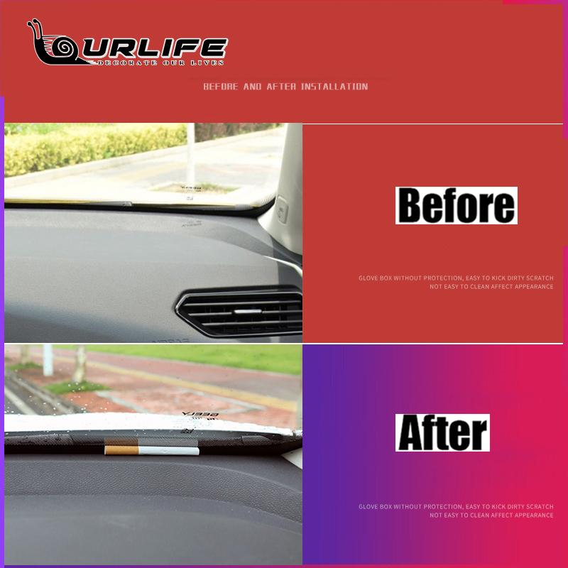Car Windshield Dashboard Sound Insulation Seal Sealing Rubber Strip Auto Noise Seal Tape Accessories Interior For Geely