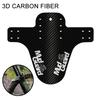 MTB Bicycle Mud Guard Carbon Front/rear Bicycle Mudguard Ultralight Bike Fenders for Road Bike Portable Fenders Cycling Parts