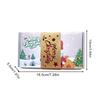 Christmas Boxes Merry Christmas Holiday Cash Holder Box Folding Bag For Holiday Home Family Kids Celebration Chocolate Jewelry
