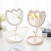 Cute Tulip Shaped Dressing Mirror Detachable High-definition Desktop Makeup Mirror Flower Classic Table Mirror Women