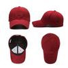 Damen Baseballkappe Retro Sonnenschutz Kappe Herren Große Kopf Kappe Sonnenhut
