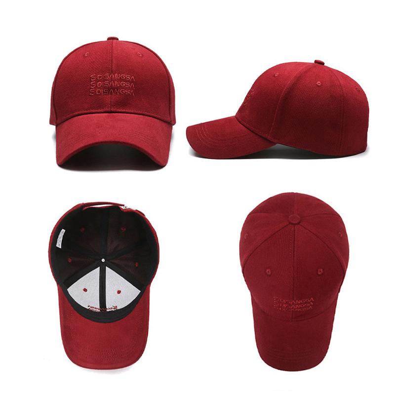 Damen Baseballkappe Retro Sonnenschutz Kappe Herren Große Kopf Kappe Sonnenhut