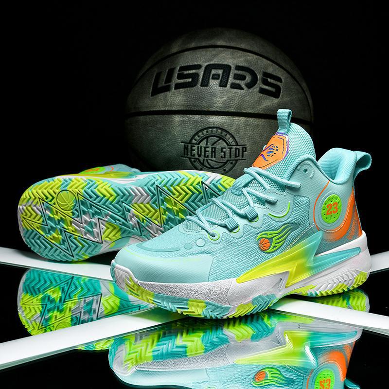 Basketballschuhe Herren und Damen Paare Jugend Sommer neue Outdoor-Mode Freizeitsportschuhe rutschfeste Trendschuhe Kinder