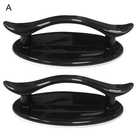 2Pcs Widely Used Cabinet Handle Self-adhesive Easy to Install Home Improvement Modern Handle Pull Cupboard