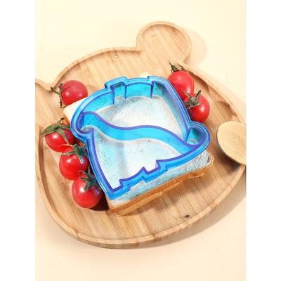 1pc Cartoon Dinosaur Shaped Sandwich Cutter, Simple PS Bread Cutter For Baking