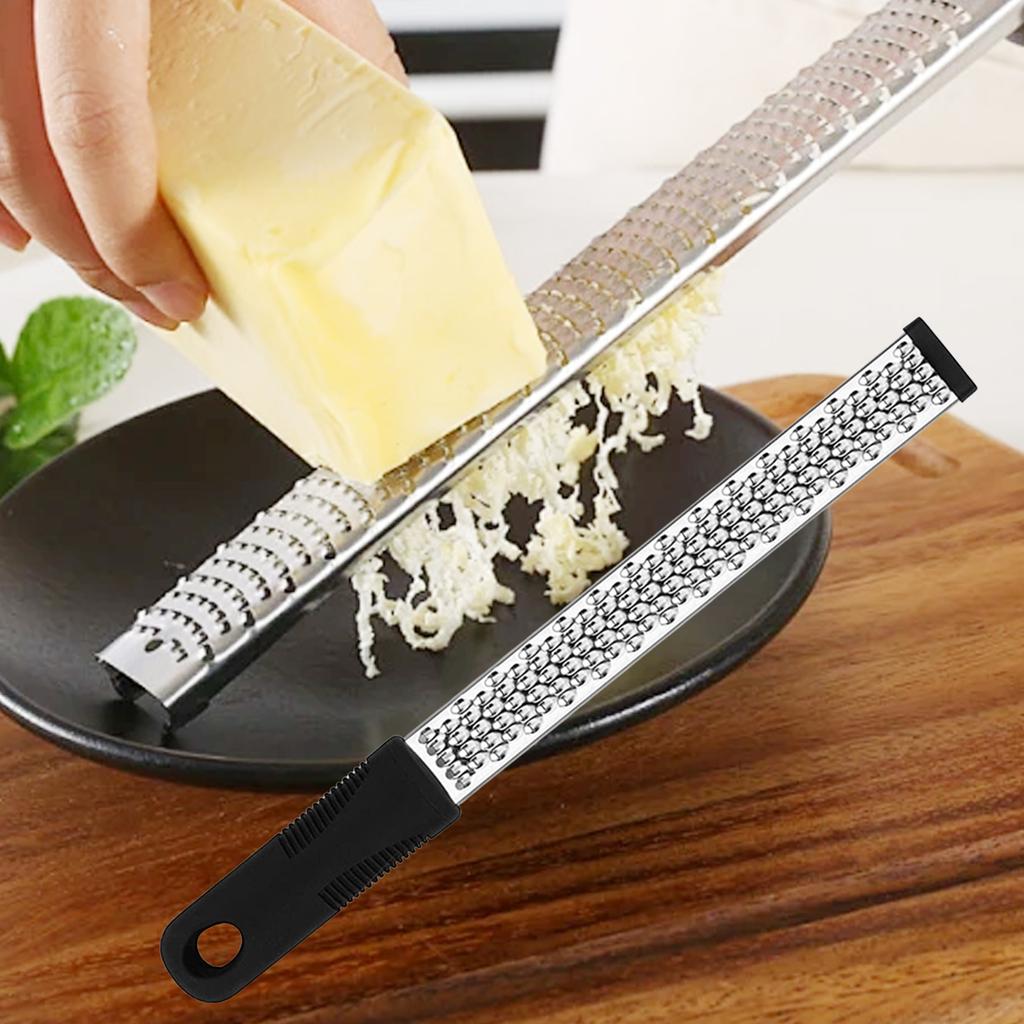 Non-Slip Stainless Steel Lemon Cheese Grater Kitchen Gadget Cheese Shredder Cooking Utensil for Home Restaurant And Hotel Use