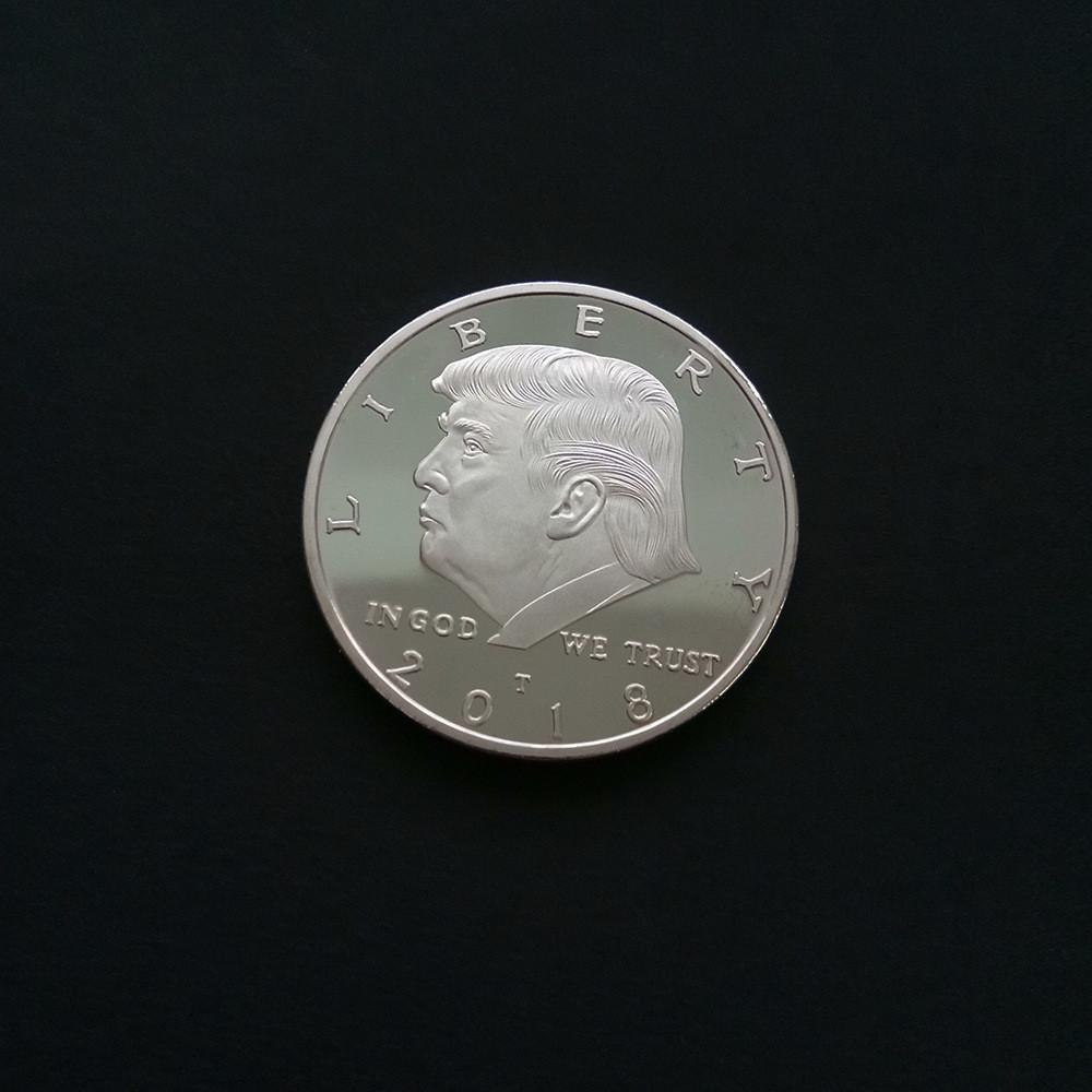 Premium Quality 2018 Us President Donald Trump Inaugural Gold Eagle Commemorative Novelty Coin For Collectors And Fans