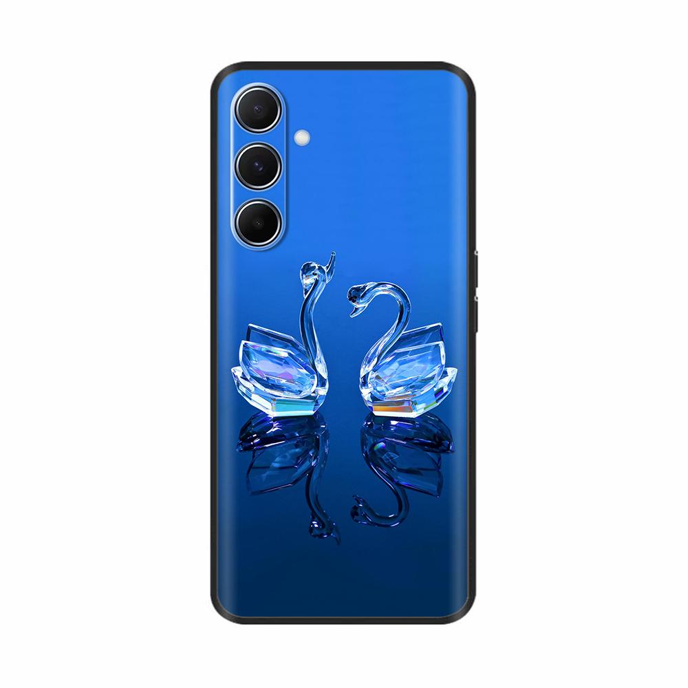 Silicon Phone Case For Samsung Galaxy A26 A36 A56 A16 5G Shockproof Shell Soft Black Painted Back Cover Fundas Cases Coque Para