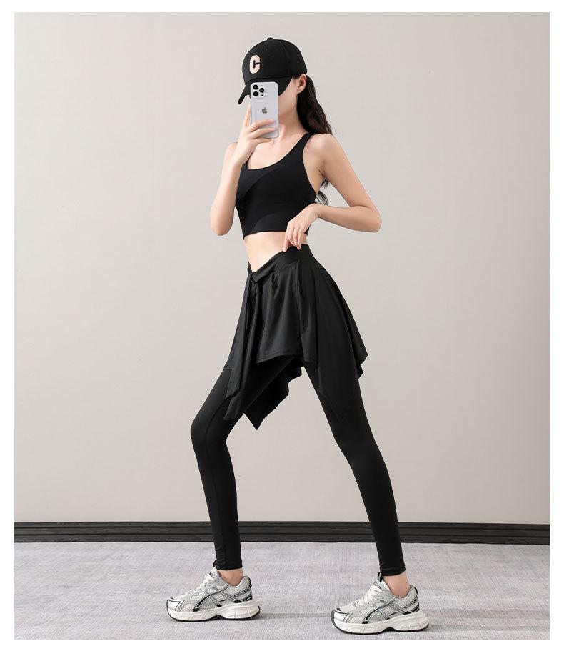 2024 Women's Quick-Dry Running & Sportswear Set for Mountain Climbing, Gym, Badminton, and Yoga