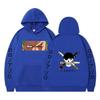 2026 Animation ONE PIECE Sauron Printed Loose Hoodie Autumn Men's and Women's Fleece Hooded Sweater New