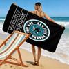 San Jose Sharks Print Beach Towel, Large Soft Quick Dry Towel for Beach Camping Swimming