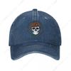 Vintage SAS Skull Special Air Service Baseball Caps Unisex Distressed Denim Sun Cap British Army Special Forces Sniper Caps Hat