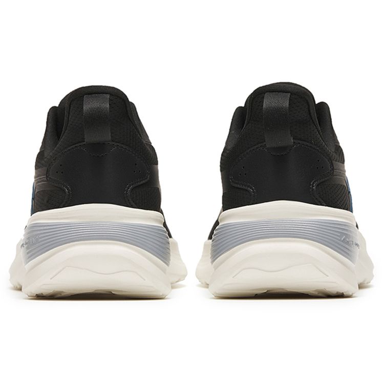 Anta Durable Low-Top Running Shoes Men Sneakers Black White 112245571-7