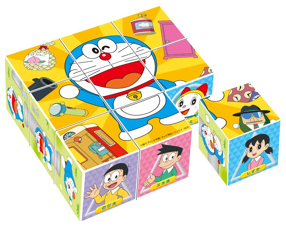 

9 frames puzzle Doraemon children s [cube puzzle]