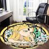 1pc Legend Zelda Office Round Area Rug, Under Office Chairs Bedroom Living Room Home Decor  A1016248