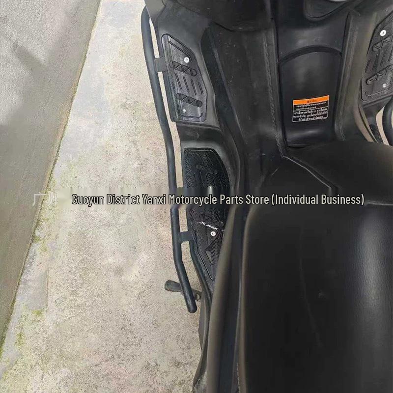 Aluminum Alloy Foot Pegs with Anti-Slip and Anti-Scratch Strips for Forza NSS350 Models 18-25