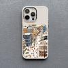 The City Winter Street Snow Scene Silicone Phone Case For iphone 13 12 11 Pro Max 16 15 14 Pro Max Plus XR XS X 7 8 SE2 Covers