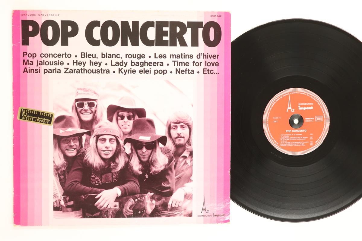 

LP Record POP CONCERTO Pop Concerto 6886602 DISCAZ France Rock Used