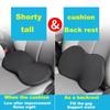 Car Wedge Seat Cushion for Car Seat Driver/Passenger,Memory Foam Seat Cushion for Driving Improve Visions/Posture
