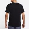 Nike T Shirts Men's Black Crew Neck Moderate Straight Fit DJ7816-010