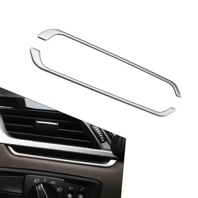 Air Vent Decor Trim Strip for BMW X1 F48 2016-2020 Dashboard AC Air Outlet Styling Decoration Molding Car Interior Accessories