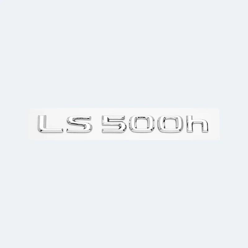 3D Chromowane Błyszczące Czarne Litery ABS LS350 LS400 LS460 LS460L LS500 LS500h HYBRID Emblemat Do Bagażnika Samochodu Lexus Odznaka Naklejka