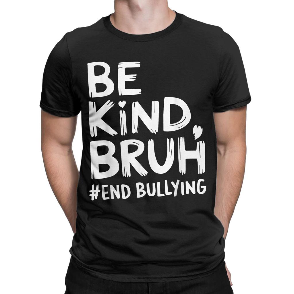 Oversized T-Shirt Beach Be Kind Bruh Unity Day Orange Kids Anti Bullying Week 2025  Tshirt for Men's Cheap Short Sleeve Tees