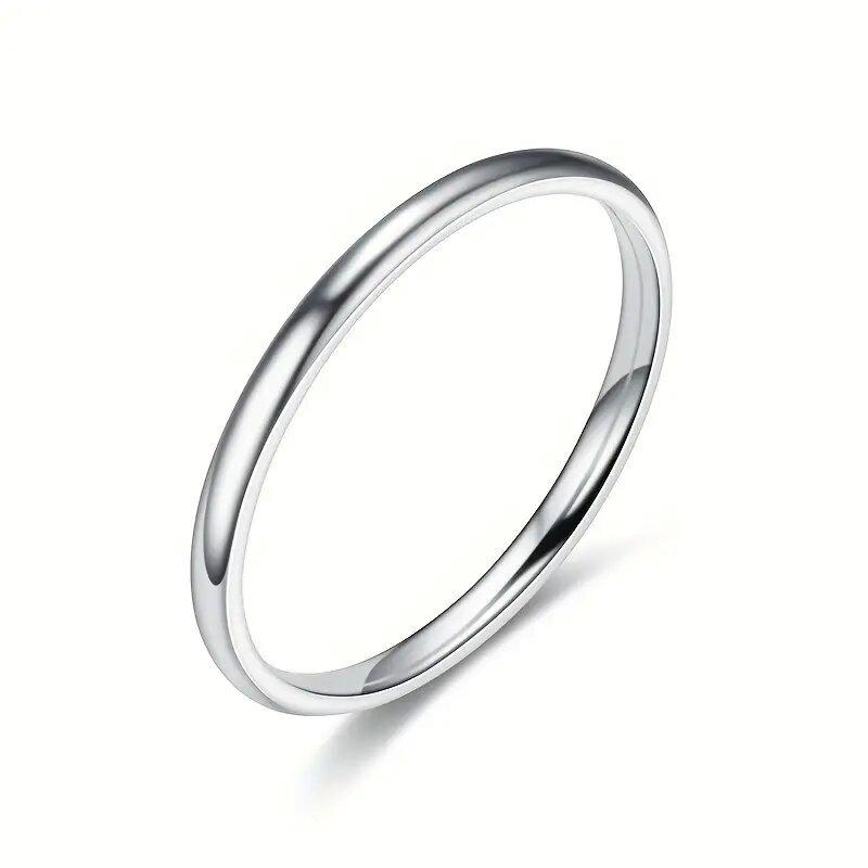 Bague Simple Vent, Bague Personnalité Homme Arc Anneau Complet Doigt Anneau Index Étudiant Anneau de Queue