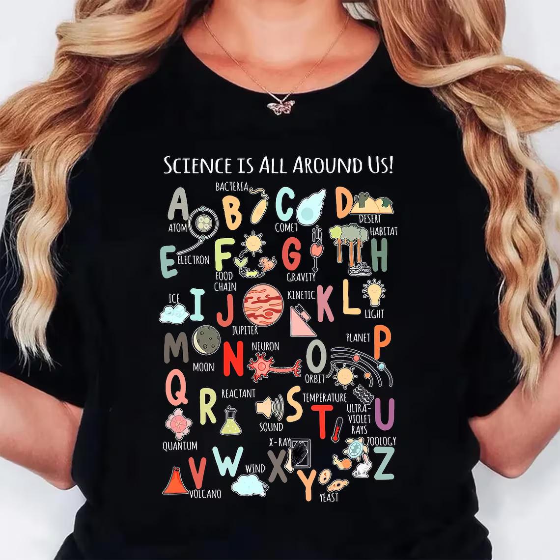 Colorful Alphabet Print Tshirts Women Unisexga Graphic Y2K Tee Harajuku Top Female Japanese Unisexga Designer Clothing S