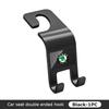 VIJT4 For Skoda Car Seat Back Hook Mobile Phone Bracket Handbag Hanger Interior Accessories Fabia Kamiq Superb Scala Enyaq-iV MK3