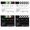 Ciak in Acrilico per Regista Pellicola & TV Oggetti di Scena Barra Colore Tavola da Film