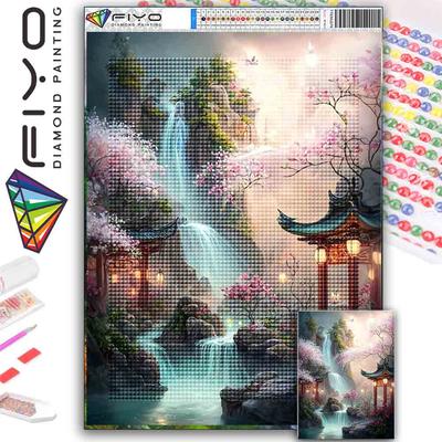 DIY Full Round Diamond Painting Cross Stitch 3D Animal Scene Home Deco Art Building Diamond Painting 5d Diamond Art Painting