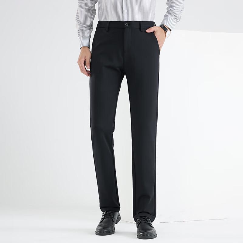

Fengxun Men s Winter Straight-Leg Casual Pants 35
