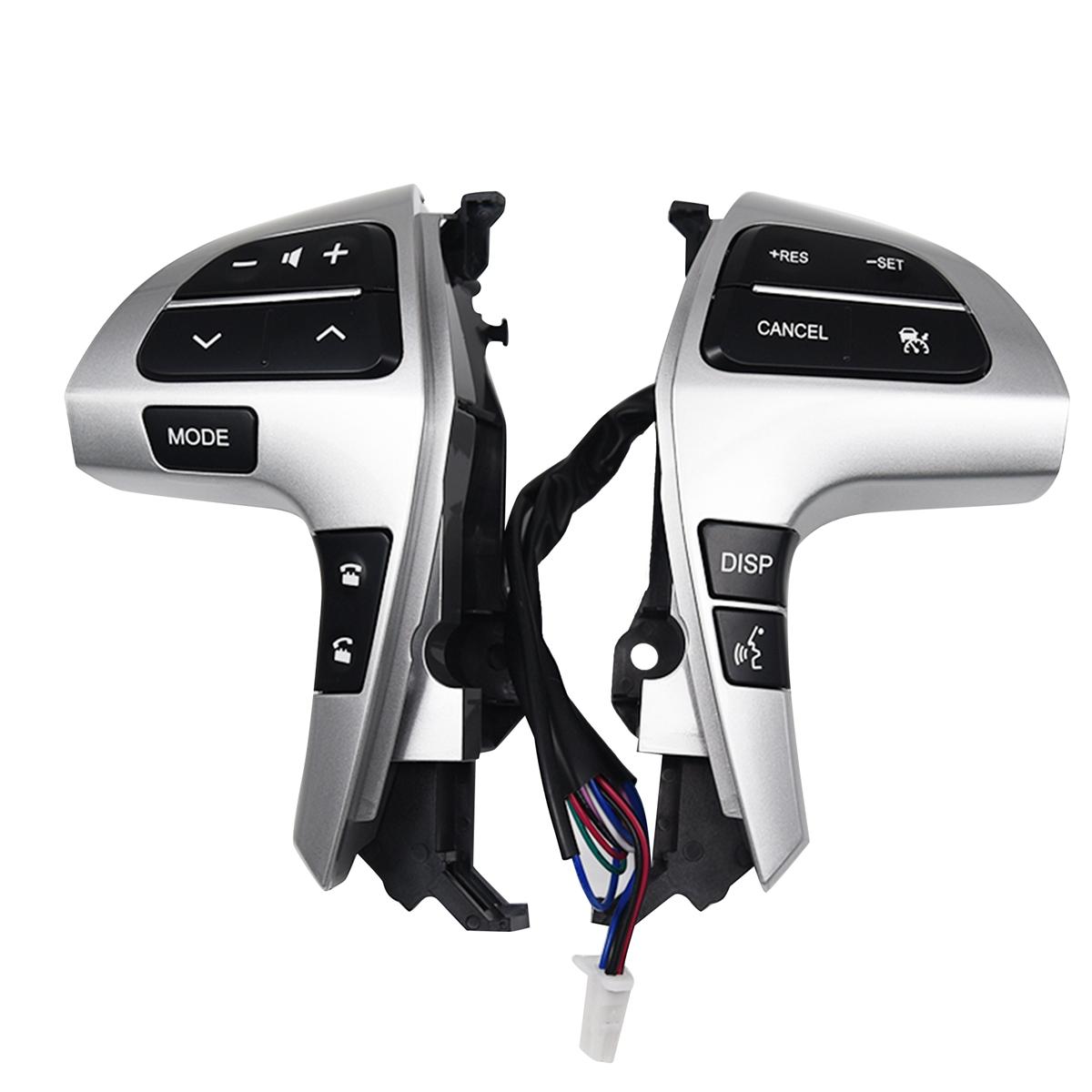 Steering Wheel Audio Control Button With Cruise Control 84250-0K020 84250-0E120 For Toyota Highlander 2009-2012 Hilux 2011-2013 как