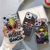 Japan Fashion H-Hysteric M-Mini For iPhone 14 13 12 Mini 11 Pro XS Max X XR 14 Plus Tempered Glass Cover