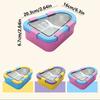 Sealed Insulated Lunch Container Portable Divided Lunch Plate  For Students