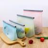 500/1000/1500ml Silicone Storage Bag Reusable Kitchen Fresh Bag Food Storage Container  Cereal