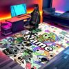 Custom Name Personalized Dandy's World Print Carpet, Versatile Home Decor Rug, for Playroom, Apartment, Balcony, Entryway, Hallway Gift